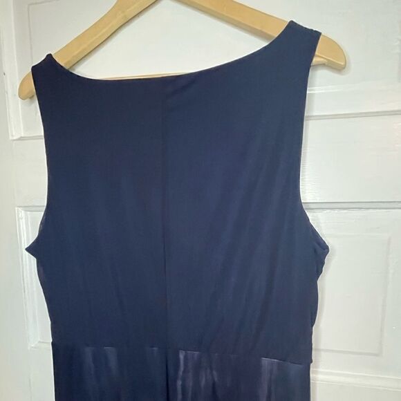 Simply Vera Hi-Lo Tie Dye Chiffon Sleeveless dress - Picture 9 of 12